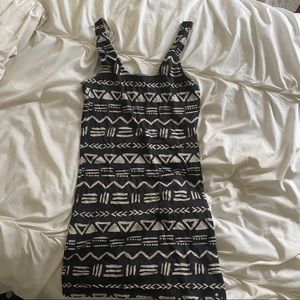 Billabong pacsun tribal bodycon dress